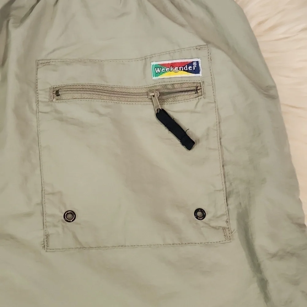 Mens Khaki Weekender Swim Shorts